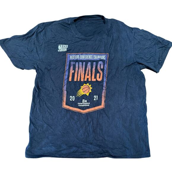 Vintage Tees - NBA Phoenix Suns 2021 Western Conference Finals Graphic Tee*SZ L - Picture 1 of 5
